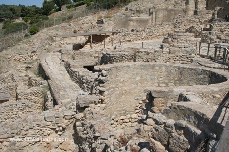 Visite du site archéologique de Phaistos les Kouloures