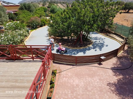 La piste de quad du Labyrinthe Parc