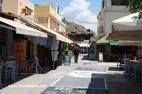 sol des rues peintes à Matala 