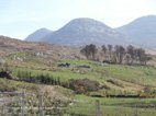 La chîane de montagne des Twelves Bens