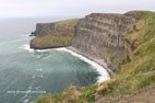 Falaises de Moher Wild Atlantic Way crique 