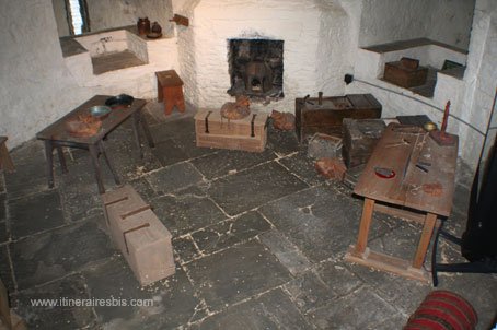 Visite de Limerick le château salle d'un notable