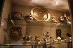 Viste de Limerick le musée Hunt pièces de vaiselle en cuivre