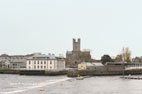 Viste de Limerick sur la Wild Atlantic Way la cathédrale