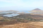 Randonnée dans le parc national du Connemara paysage