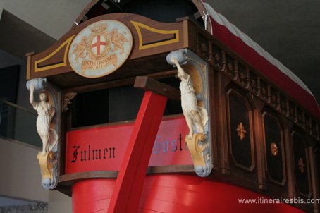 Visite du musée Galata de la mer à Gênes parfaite reproduction d'une galère