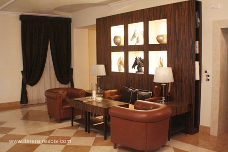 Hôtel Gallery à Recanati le lobby
