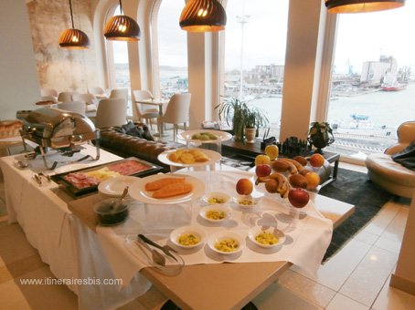 Hôtel Seeport**** Ancône la salle du petit déjeuner