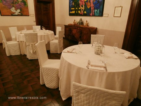 H&ocirc;tel Villa Quiete une partie de la salle