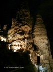 visite de la grotte de Frasassi une hauteur impressionnante