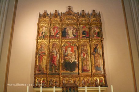 Visiter Ascoli Piceno le retable