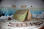 Visiter fermo musée polaire tente arctique