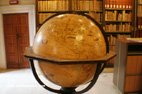 Visiter Jesi la bibliothèque Planettiana la mappemonde