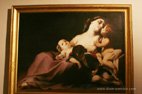 Visiter Jesi palais Pianetti la Charité peint par Carlo Cignani