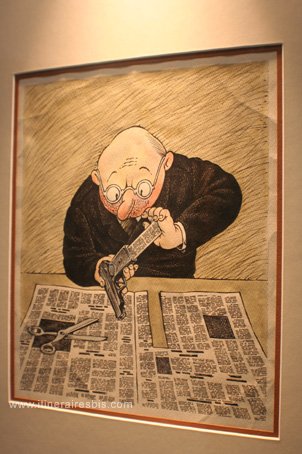 Visiter Tolentino musée de la caricature un des 1er prix