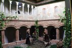 Visite de Tolentino scène de la vie de Saint Nicolas
