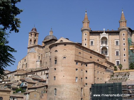 Le palais Ducal d'Urbino