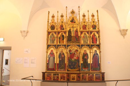 Le palais Ducal d'Urbino retable