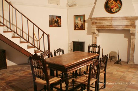 Visiter la maison de Raphaël salle reconstitution