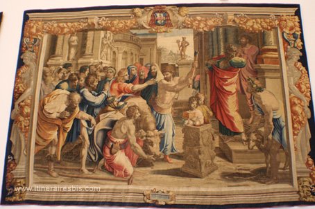 Le palais Ducal d'Urbino tapisserie