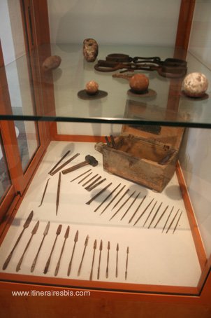 Musée du marbre de Carrare: Outils pour travailler le marbre