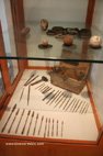 Musée du marbre de Carrare outils servants au travail du marbre