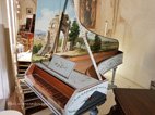 Musée San Colombano clavecin décoré