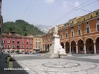 Visite de la ville de Carrare piazza alberica