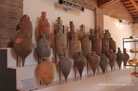 Visite de Comacchio et du musée della Nave Romana amphore
