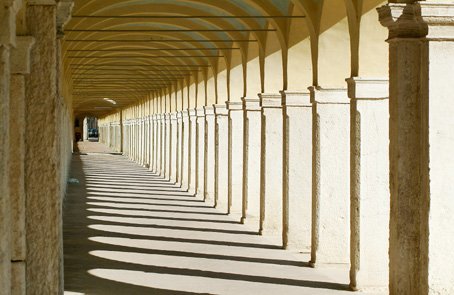Visite de la ville de Comacchio Porticato dei Cappuccini