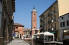 Visite de Comacchio la tour de l'horloge