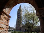 visite de l'abbaye de Pomposa le clocher