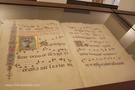 Visite de la ville de Ferrare Le musée de la Cathédrale enluminure