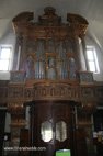 photo visite de Gubbio orgue de l'église san pietro