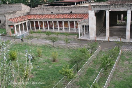 Visite de la villa romaine Oplontis l'entrée