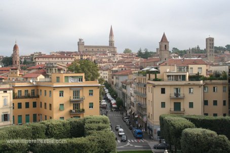 photo Visite 
          la ville de Arezzo