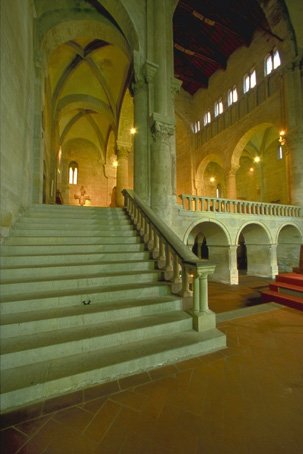 photo Visite 
          la ville de Arezzo Pieve di Santa Maria