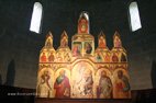 photo de la ville de Arezzo triptyque