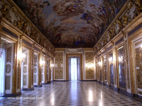 Photo salle de réception du palazzo des Médicis Florence Firenze