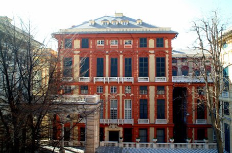 Genoa town picture The Palazzo Rosso