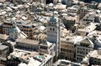 Genova town picture of san Lorenzo'cathedral