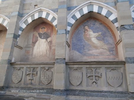Visite de Pistoia l'église Saint Paul Fresques