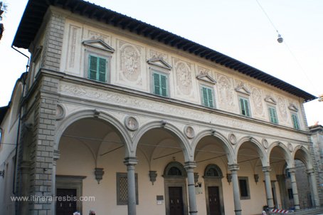 Visite de Pistoia l'hôpital du Ceppo