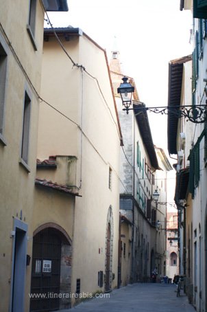 Visite de Pistoia ruelle typique