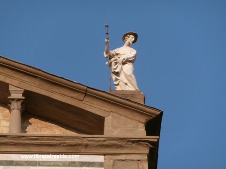 Visite de Pistoia Saint Jacques de Compostelle