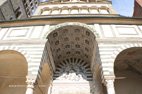Pistoia le porche de la cathédrale