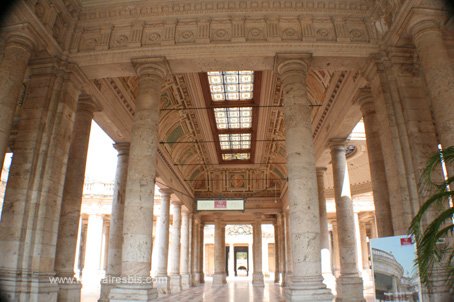 Visite de Montecatini un des établissement de Thermes