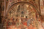 Visite de la ville de Sienne Hôpital Santa Maria della Scala fresque murale