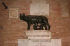 Visite de la ville de Sienne la Louve symbole de Rome mais aussi de Sienne