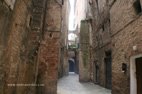 Visite de la ville de Sienne ruelle